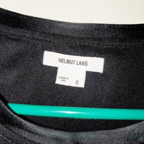 Helmut Lang Black Sleeveless Open Cutout Back Drape Top Small - Picture 6 of 9